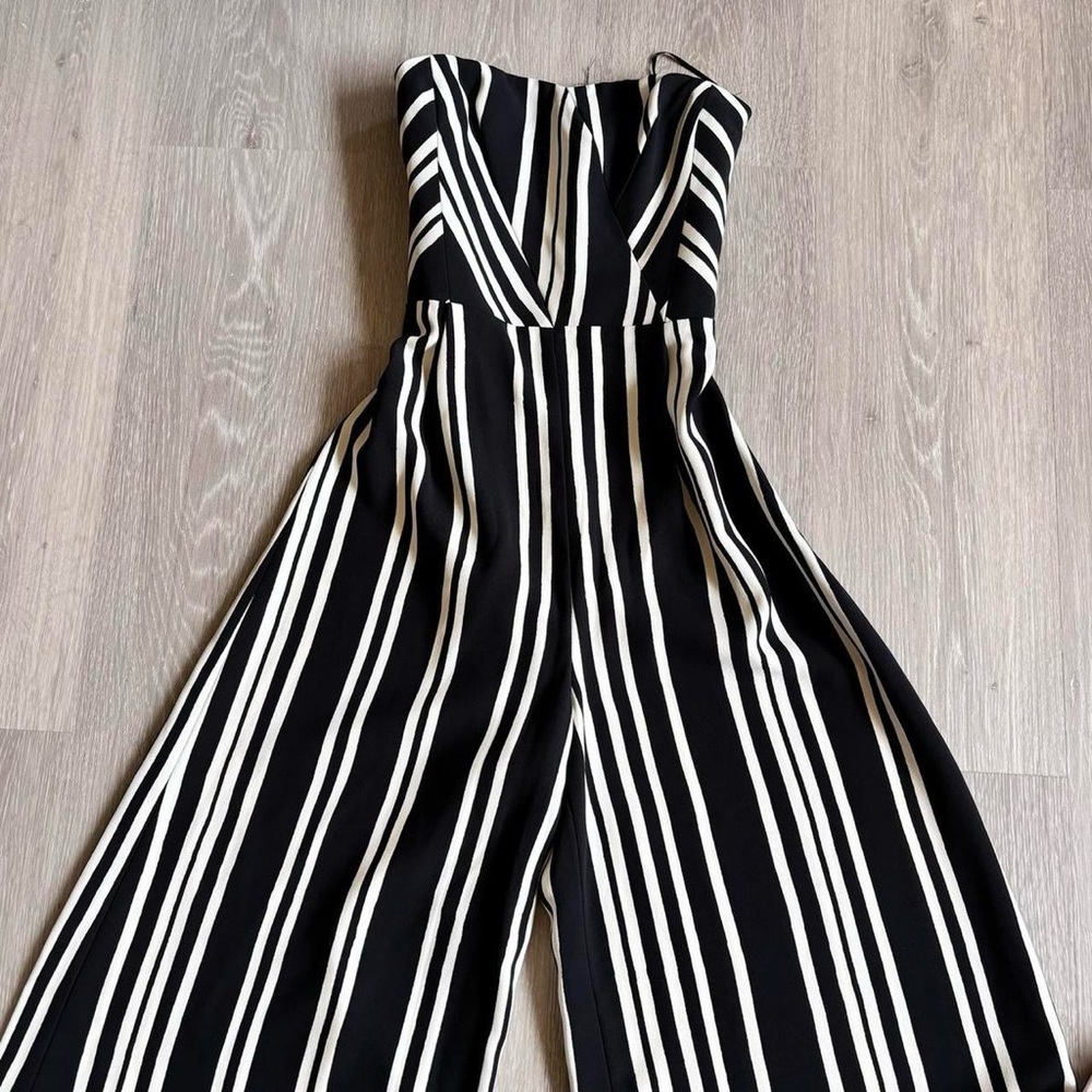 Pinstripe Jumpsuit